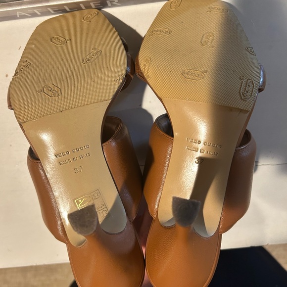 Gia X Pernille Teisbaek heeded sandal mules - Picture 2 of 5